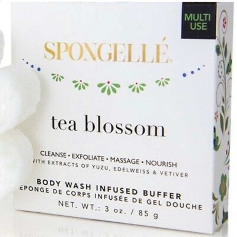 Spongelle Tea Blossom Body Wash & Buffer